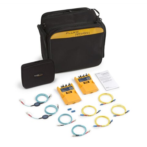 Fluke CertiFiber Pro Quad Add-On Kit MM &amp; SM moduler inkl. LC-kablage, väska